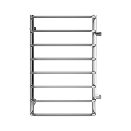 Водяной полотенцесушитель Terminus Стандарт П8 57,7*80 боковое подключение 50