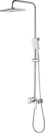 Душевая стойка Rush Nevis NE1735-40 с изливом хром