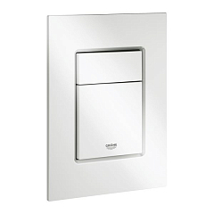 Клавиша смыва Grohe Skate Cosmopolitan 37535SH0 пневматическая вертикальная белая размер S