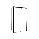 Душевое ограждение Ceruttispa Marbella 120B R 120*80*190 без поддона