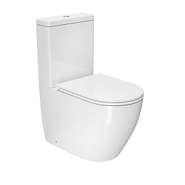 Унитаз-компакт DQ Matrix DT1397016 39*63 безободковый с крышкой-сиденьем микролифт