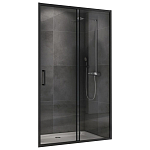 Душевая дверь в нишу ABBER Schwarzer Diamant AG30100B5 100*195 L/R без поддона