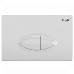 Клавиша смыва D&K Rhein Marx DB1399016 белая