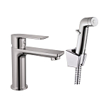 Смеситель Haiba HB12505 для раковины с гигиеническим душем хром