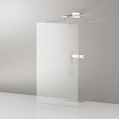 Душевая перегородка Cezares LIBERTA-L-2-105-C-Cr Walk-in 105*195 L/R с возможностью двустороннего входа без поддона