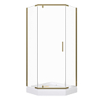 Душевое ограждение Triton Дека-Голд 100*100*207 L/R с поддоном