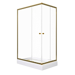 Душевое ограждение Triton Вента-Голд 120*80*202 L/R с поддоном