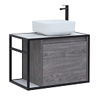 Тумба под раковину Aquanet Nova Lite Loft 75 дуб рошелье R Тумба под раковину Aquanet Nova Lite Loft 75 дуб рошелье R