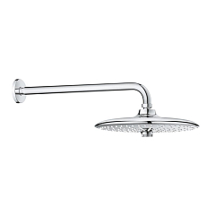 Верхний душ с кронштейном Grohe Euphoria 26459000 260 с ограничением расхода воды хром