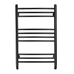 Водяной полотенцесушитель Domoterm Калипсо П10 50*80 черный матовый