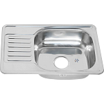 Кухонная мойка Melana 66*42 врезная прямоугольная с сифоном