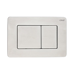 Клавиша смыва Ctesi Steel BK0202140 сталь