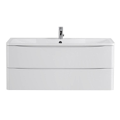 Тумба с раковиной BelBagno Acqua 120 Bianco Lucido (с белой раковиной)